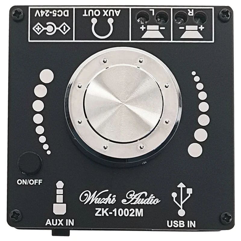 ZK-1002M Bluetooth 5,0 Плата усилителя сабвуфера 2X100 Вт 2,0 канала Высокомощный аудио стерео усилитель Плата Bass AMP
ZK-1002M Bluetooth 5,0 Плата усилителя сабвуфера 2X100 Вт 2,0 канала Высокомощный аудио стерео усилитель Плата Bass AMP