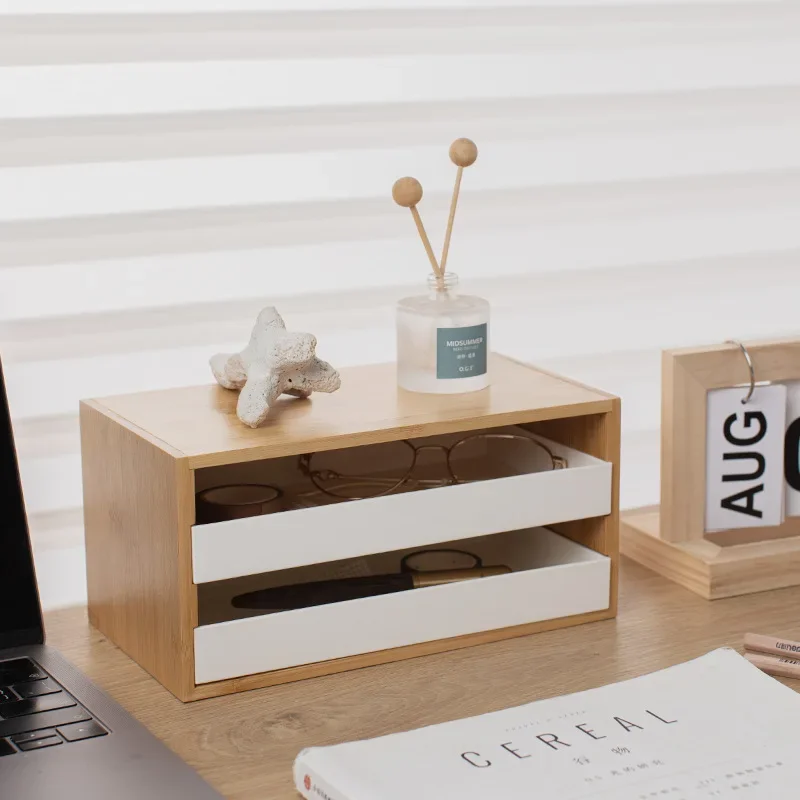 Drawer Type Desktop Storage Box Cosmetics Student Stationery Finishing Dormitory Bamboo Box Jewelry Skin Care Rack
Drawer Type Desktop Storage Box Cosmetics Student Stationery Finishing Dormitory Bamboo Box Jewelry Skin Care Rack