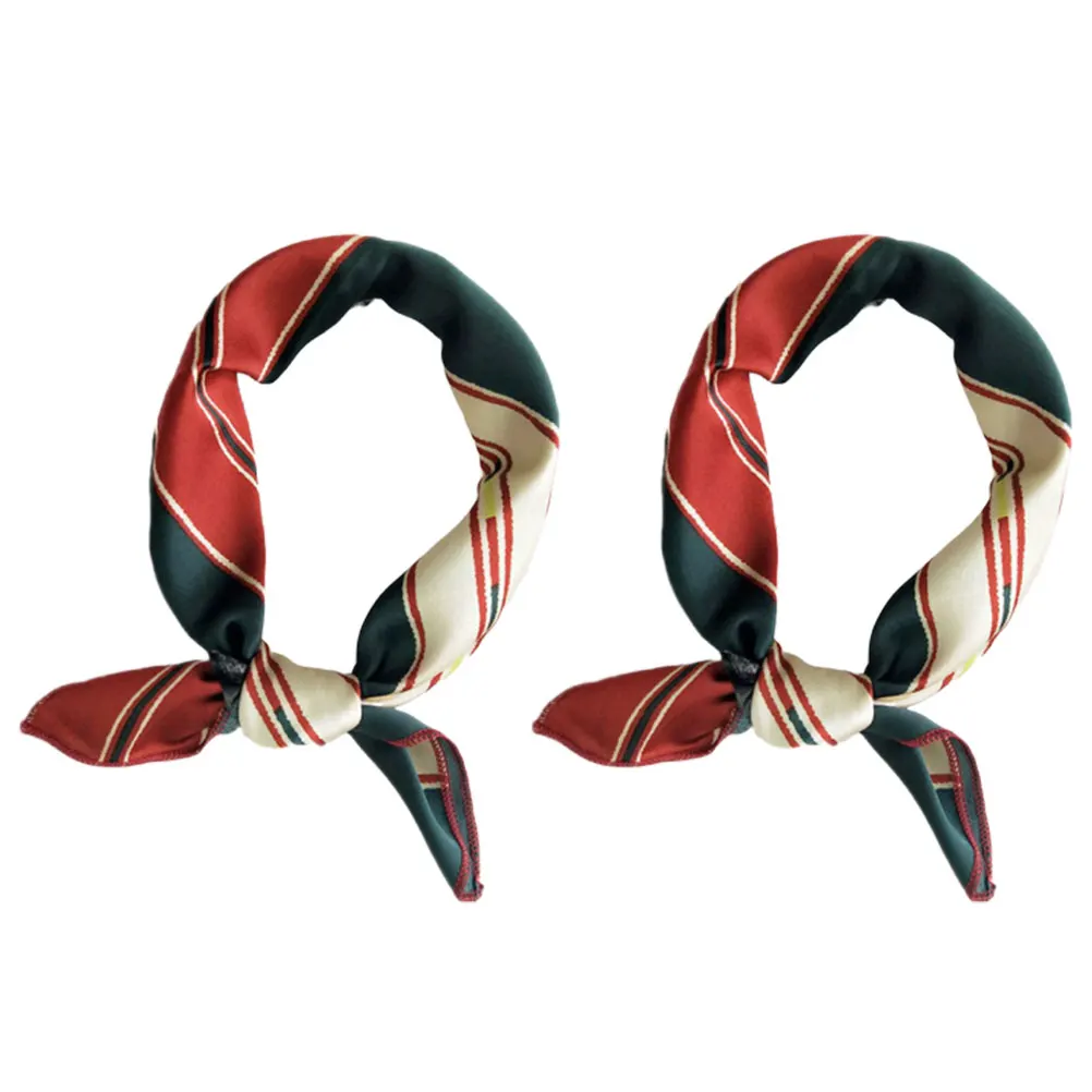 2pcs Printed Satin Hankerchief for Occupation Kerchief Women Comfortable Printed Scarf Texture Everyday Use Scarf
2pcs Printed Satin Hankerchief for Occupation Kerchief Women Comfortable Printed Scarf Texture Everyday Use Scarf