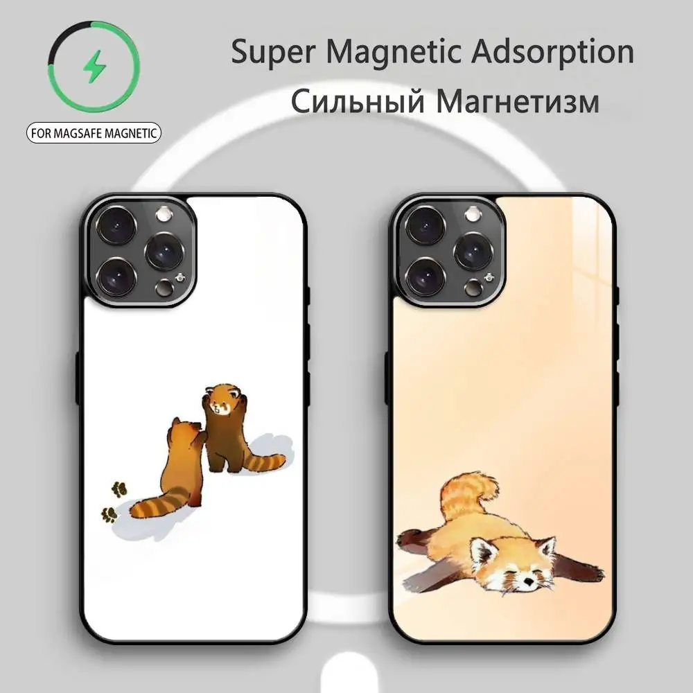 B-Beyond cute Western Red Panda Phone Case For iPhone17,16,15,14,13,12,11 Plus,Pro Max Magnetic For Magsafe Wireless Charging
B-Beyond cute Western Red Panda Phone Case For iPhone17,16,15,14,13,12,11 Plus,Pro Max Magnetic For Magsafe Wireless Charging