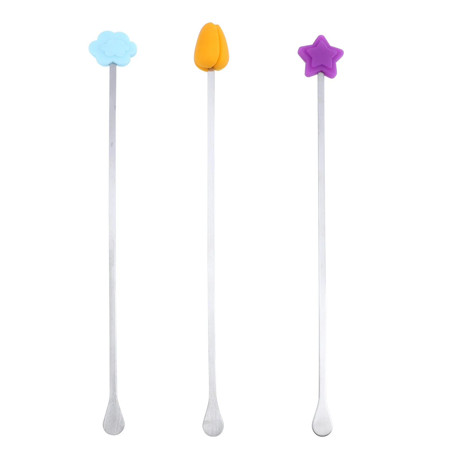3Pcs Milk Powder Stirring Stick High-Quality Stainless Steel Long Handle Mixing Rod with Soft Silicone Head for Baby Formula
3Pcs Milk Powder Stirring Stick High-Quality Stainless Steel Long Handle Mixing Rod with Soft Silicone Head for Baby Formula