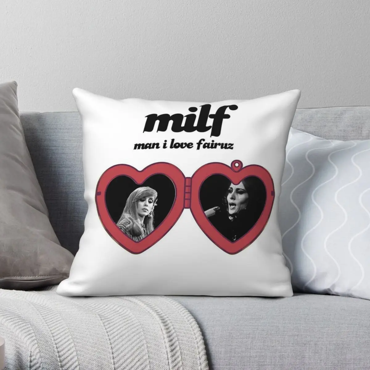 Fairuz Lebanese Singer Square Pillowcase Polyester Linen Velvet Pattern Zip Decor Sofa Seater Cushion Cover
Fairuz Lebanese Singer Square Pillowcase Polyester Linen Velvet Pattern Zip Decor Sofa Seater Cushion Cover