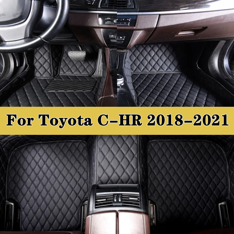 Автомобильные подставки для Toyota C-HR 2018-2021, защитный коврик, индивидуальный интерьер, Нескользящие кожаные автомобильные коврики, задняя крышка
Автомобильные подставки для Toyota C-HR 2018-2021, защитный коврик, индивидуальный интерьер, Нескользящие кожаные автомобильные коврики, задняя крышка