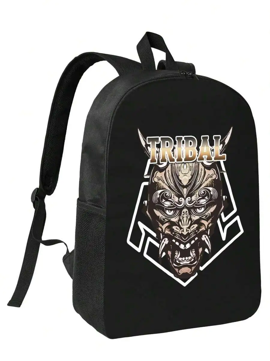 Tribal Demon Print Waterproof Backpack Large Capacity Anti-Theft Laptop Bag Travel School College Work Casual Unisex Daypack
Tribal Demon Print Waterproof Backpack Large Capacity Anti-Theft Laptop Bag Travel School College Work Casual Unisex Daypack