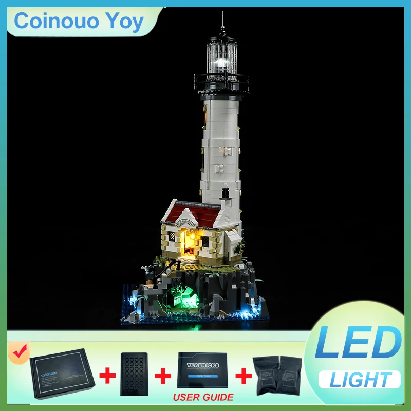 LIGHT For LEGO 21335 Motorised Lighthouse Block DIY Toy (NO Blocks Model,Only LED Light) Brick Light Set Kid Gift
LIGHT For LEGO 21335 Motorised Lighthouse Block DIY Toy (NO Blocks Model,Only LED Light) Brick Light Set Kid Gift