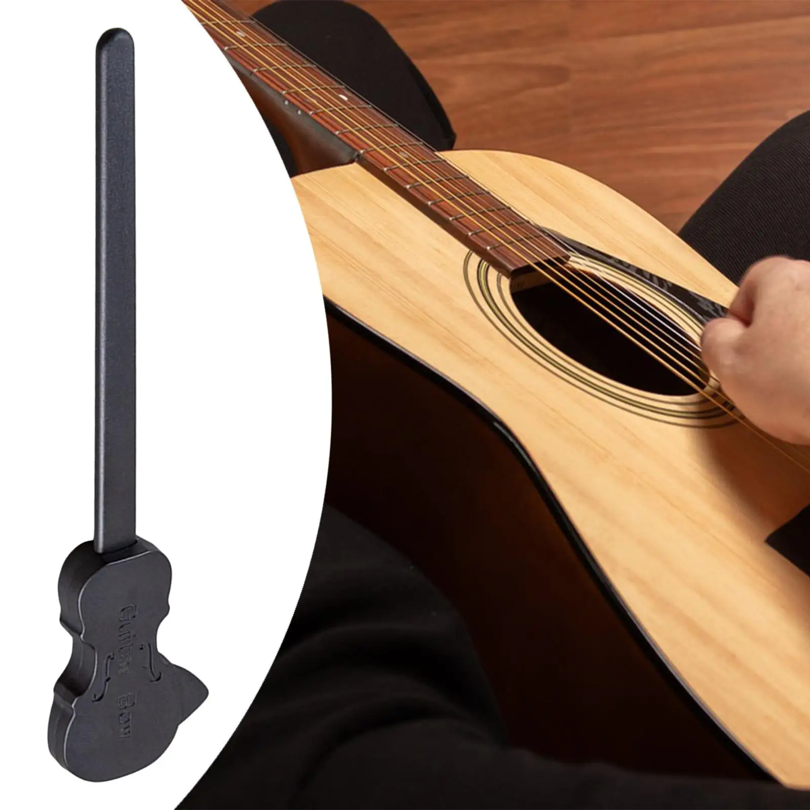 Guitar Bow Unique Sound Portable Creative Comfortable Grip Playing Supply
Guitar Bow Unique Sound Portable Creative Comfortable Grip Playing Supply