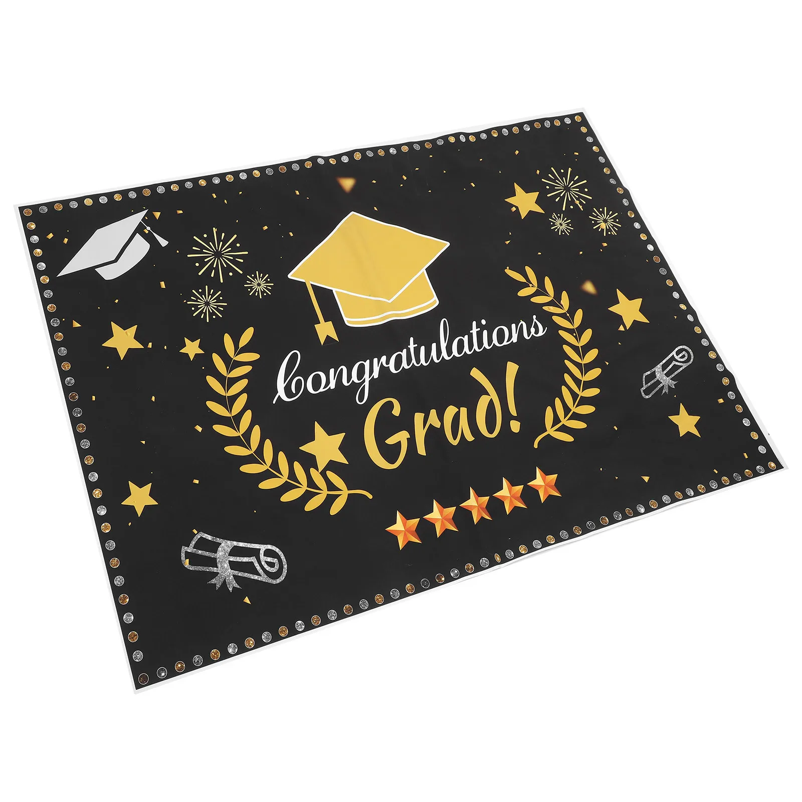 1Pcs Graduation Banner Vinyl Fabric Hanging Ornament Durable Graduation Photo Background Banner Party Decoration Graduates
1Pcs Graduation Banner Vinyl Fabric Hanging Ornament Durable Graduation Photo Background Banner Party Decoration Graduates