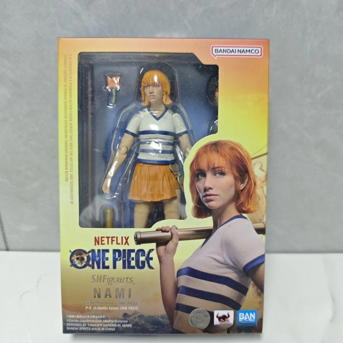 100% оригинальная фигурка Bandai Shf Sh Figuarts One Piece Netflix Nami, модель коллекции, игрушка в подарок
100% оригинальная фигурка Bandai Shf Sh Figuarts One Piece Netflix Nami, модель коллекции, игрушка в подарок