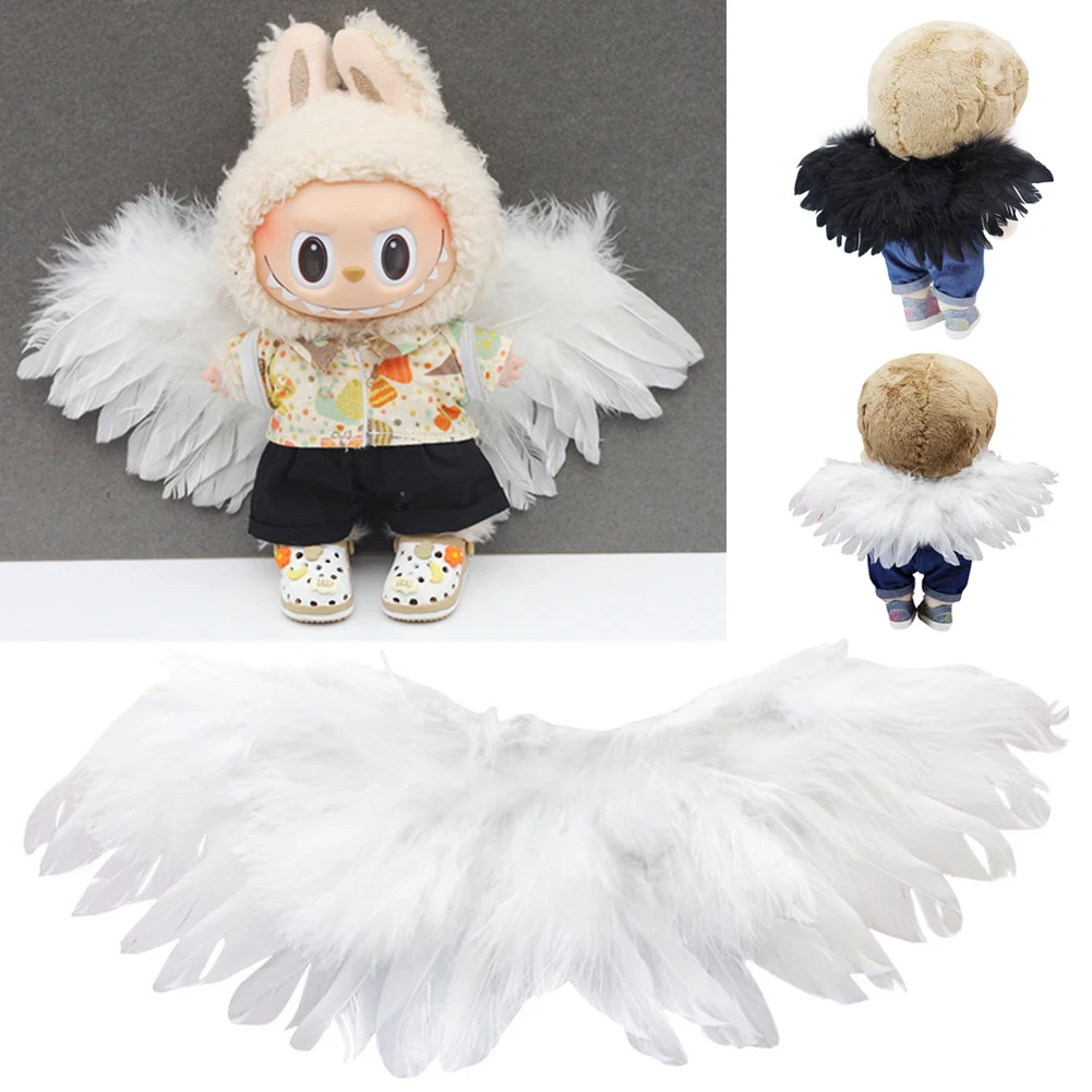 For 15-17cm Labubu Doll Clothes Angel Wings Accordion Decoration Fashion Clothes Dolls Accessories For Labubu Outfits
For 15-17cm Labubu Doll Clothes Angel Wings Accordion Decoration Fashion Clothes Dolls Accessories For Labubu Outfits