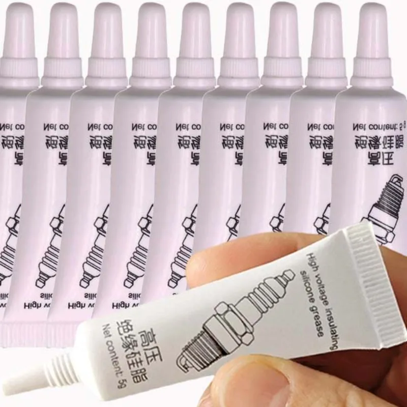 10-1pcs Spark Plug High Voltage Insulating Grease Ignition Coil Silicone Grease High and Low Temperature Corrosion Resistance
10-1pcs Spark Plug High Voltage Insulating Grease Ignition Coil Silicone Grease High and Low Temperature Corrosion Resistance