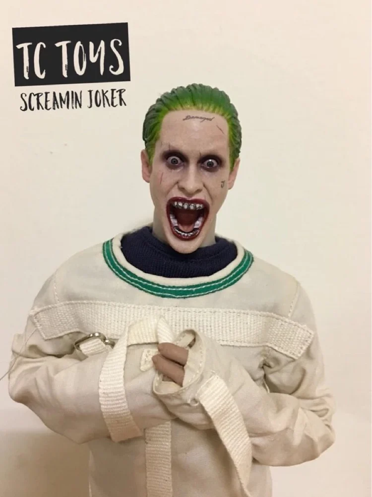 In Stock 1/6 Scale Master Joker Leto Clown /Laughing Version Male Head Sculpture For 12inch Action Figures
In Stock 1/6 Scale Master Joker Leto Clown /Laughing Version Male Head Sculpture For 12inch Action Figures