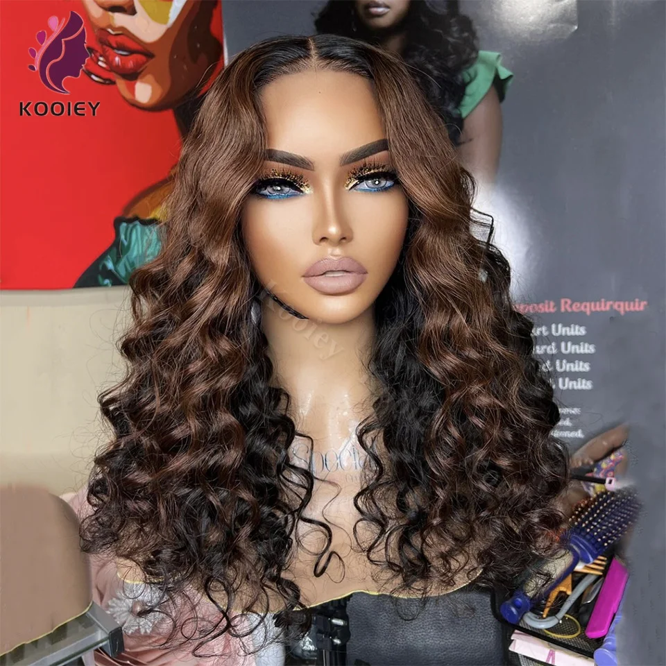 Highlight Brown Loose Deep Wave Silk Top Lace Front Wig 13x4 Human Hair Colored HD 360Lace Frontal Wig For Women with Baby Hair
Highlight Brown Loose Deep Wave Silk Top Lace Front Wig 13x4 Human Hair Colored HD 360Lace Frontal Wig For Women with Baby Hair