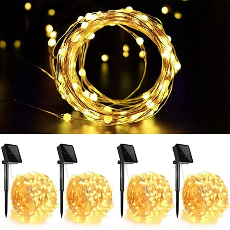 Solar Light String Outdoor Waterproof 200/300/400 LED Fairy Lights Garden Garland Christmas Party Solar Lamp Decoration
Solar Light String Outdoor Waterproof 200/300/400 LED Fairy Lights Garden Garland Christmas Party Solar Lamp Decoration