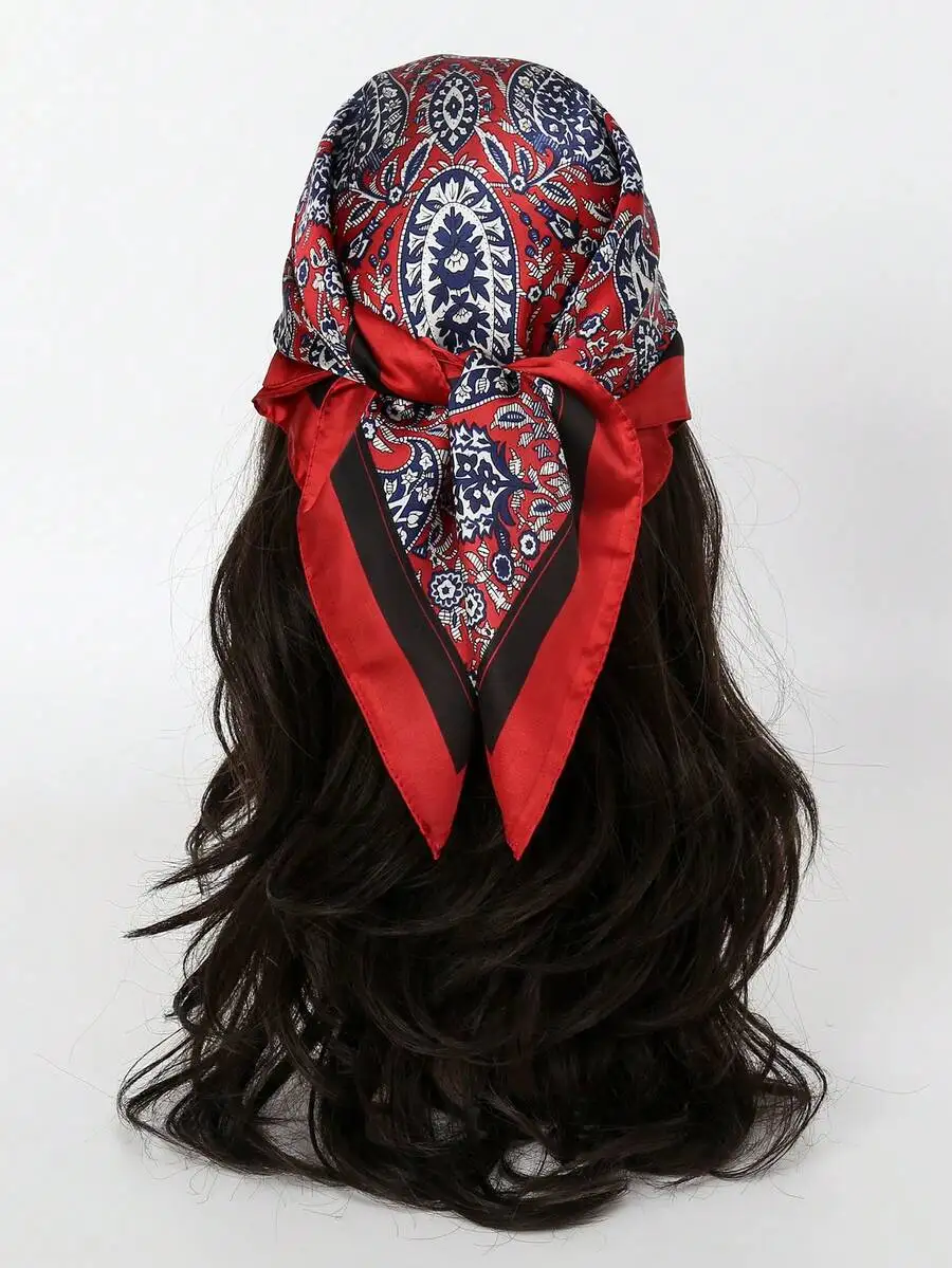 Paisley Pattern Boho Headscarf Bandana For Women Beach Fashion Neck Scarf
Paisley Pattern Boho Headscarf Bandana For Women Beach Fashion Neck Scarf