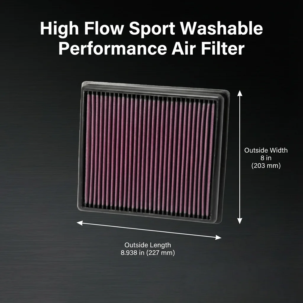 Высокопроизводительный моющийся воздушный фильтр для BMW F20 F21 E82 E88 114d i 116d i 118d i 120d i 125d i, артикул 33-2990 13718507320
Высокопроизводительный моющийся воздушный фильтр для BMW F20 F21 E82 E88 114d i 116d i 118d i 120d i 125d i, артикул 33-2990 13718507320