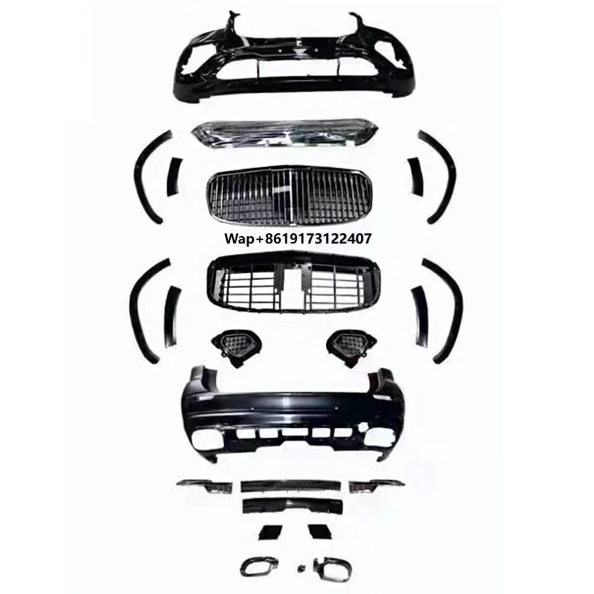 Top Quality Bumpers Body Kit for GLS Class X167 2024 Change to Style Assembly.
Top Quality Bumpers Body Kit for GLS Class X167 2024 Change to Style Assembly.
