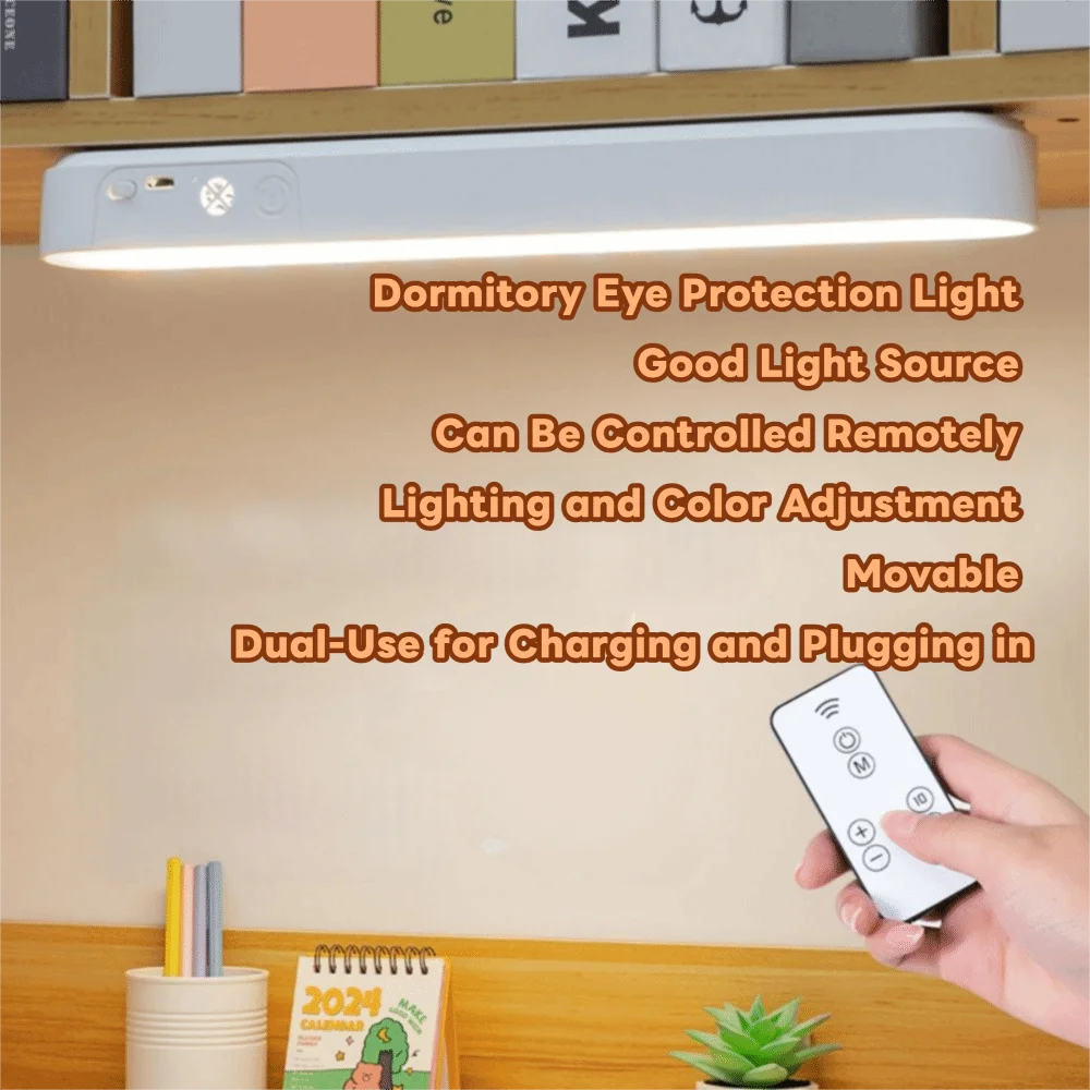 3 Color LED Night Light Eye-care Adjustable Angle Desk Reading Lamp No Wiring Magnetic Mount LED Light Bar Bedside Table
3 Color LED Night Light Eye-care Adjustable Angle Desk Reading Lamp No Wiring Magnetic Mount LED Light Bar Bedside Table
