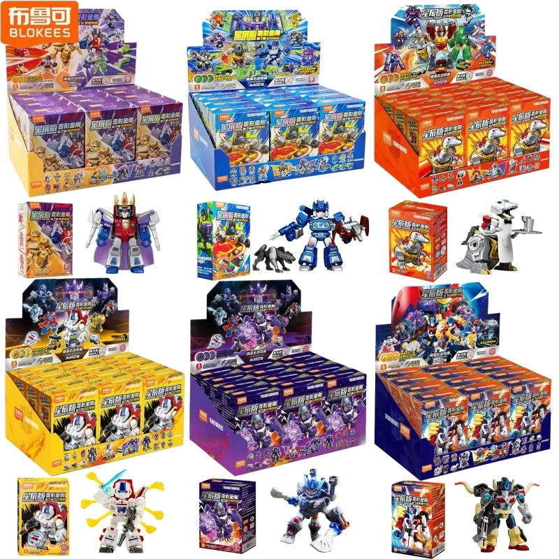 Blokees Transformers Star2/3/4/5/6/7 Edition Second Generation Pocket Genuine Blind Box Building Block Bricks Toy for Boys
Blokees Transformers Star2/3/4/5/6/7 Edition Second Generation Pocket Genuine Blind Box Building Block Bricks Toy for Boys