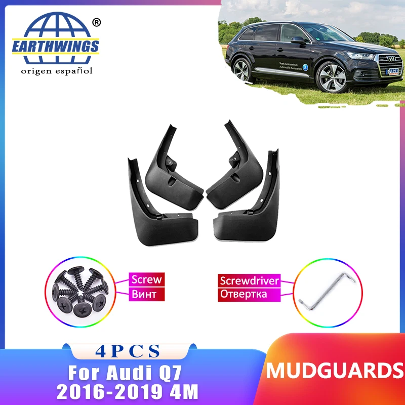 Брызговик для Audi Q7 2016-2019 4M 2017 2018, новый брызговик, передний и задний брызговик, аксессуары для стайлинга автомобиля, обновленная версия, комплект из четырех предметов
Брызговик для Audi Q7 2016-2019 4M 2017 2018, новый брызговик, передний и задний брызговик, аксессуары для стайлинга автомобиля, обновленная версия, комплект из четырех предметов