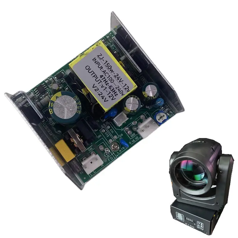 ZJ-150W-12V+24V 150W Источник питания с подвижной головкой
ZJ-150W-12V+24V 150W Источник питания с подвижной головкой