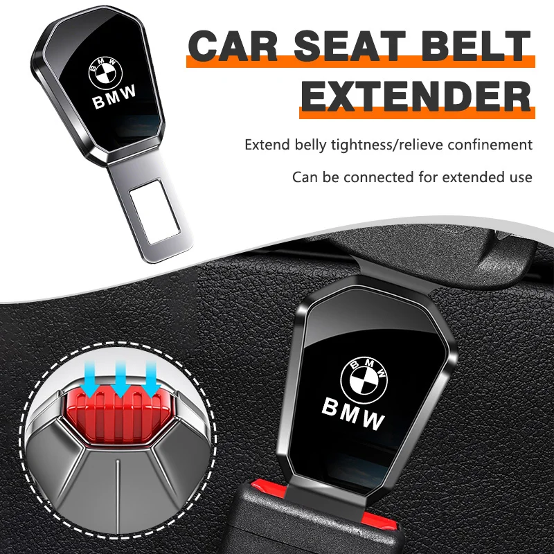 Car Seat Belt Buckle Plug Auto Safety Strap Extension For BMW M F10 F20 E83 E90 E92 E93 X1 X5 X6 F30 G03 E43 E53 E84 Accessories
Car Seat Belt Buckle Plug Auto Safety Strap Extension For BMW M F10 F20 E83 E90 E92 E93 X1 X5 X6 F30 G03 E43 E53 E84 Accessories
