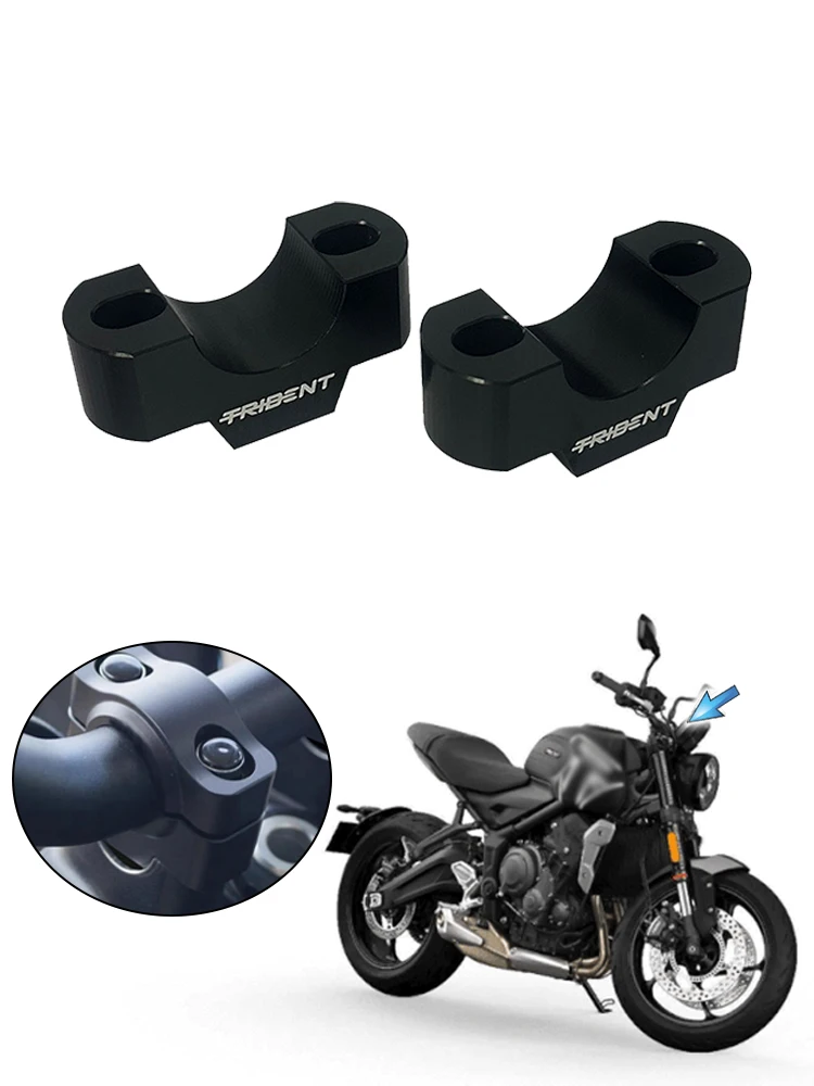 For Trident 660 TRIDENT 660 2021-UP Handlebar Risers Up Motorcycle Accessorie Clamp Mount Handle Bar Riser Move Back Parts
For Trident 660 TRIDENT 660 2021-UP Handlebar Risers Up Motorcycle Accessorie Clamp Mount Handle Bar Riser Move Back Parts