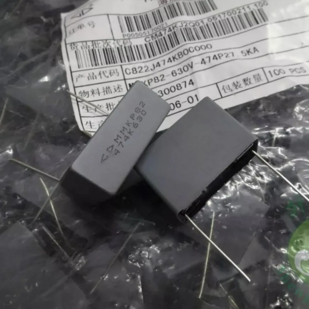 5pcs/lot Fara MMKP82 0.47uf 630v 470nf u47 474 K 630 Brand New 28mm Film Capacitor C822J474KB0C000
5pcs/lot Fara MMKP82 0.47uf 630v 470nf u47 474 K 630 Brand New 28mm Film Capacitor C822J474KB0C000