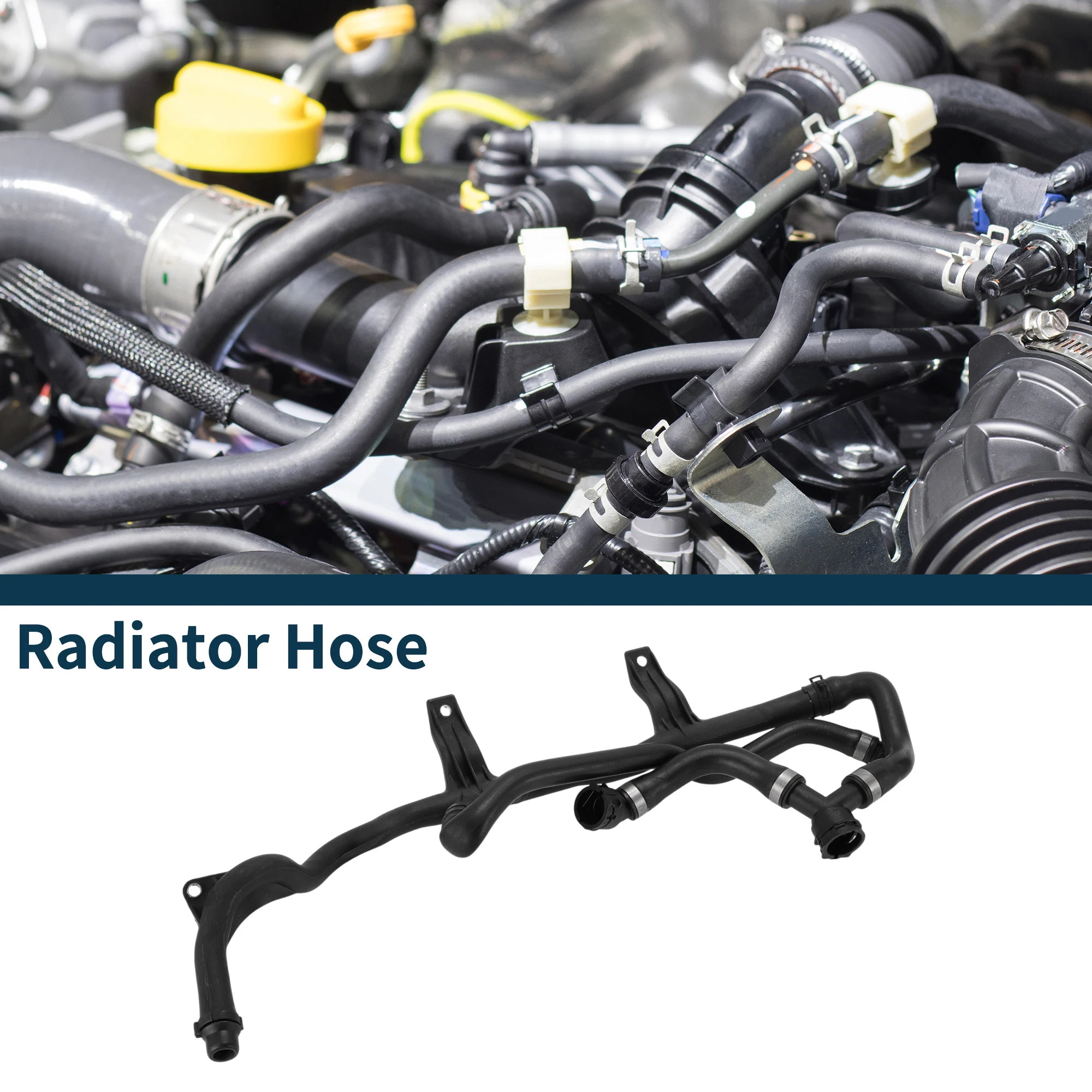 UXCELL Шланг радиатора, шланг обогревателя No 17127548242 для BMW 1 серии E82 E87 1,6 л 2,0 л 2004-2013, резиновый шланг охлаждающей жидкости, черный, 1 шт.
UXCELL Шланг радиатора, шланг обогревателя No 17127548242 для BMW 1 серии E82 E87 1,6 л 2,0 л 2004-2013, резиновый шланг охлаждающей жидкости, черный, 1 шт.