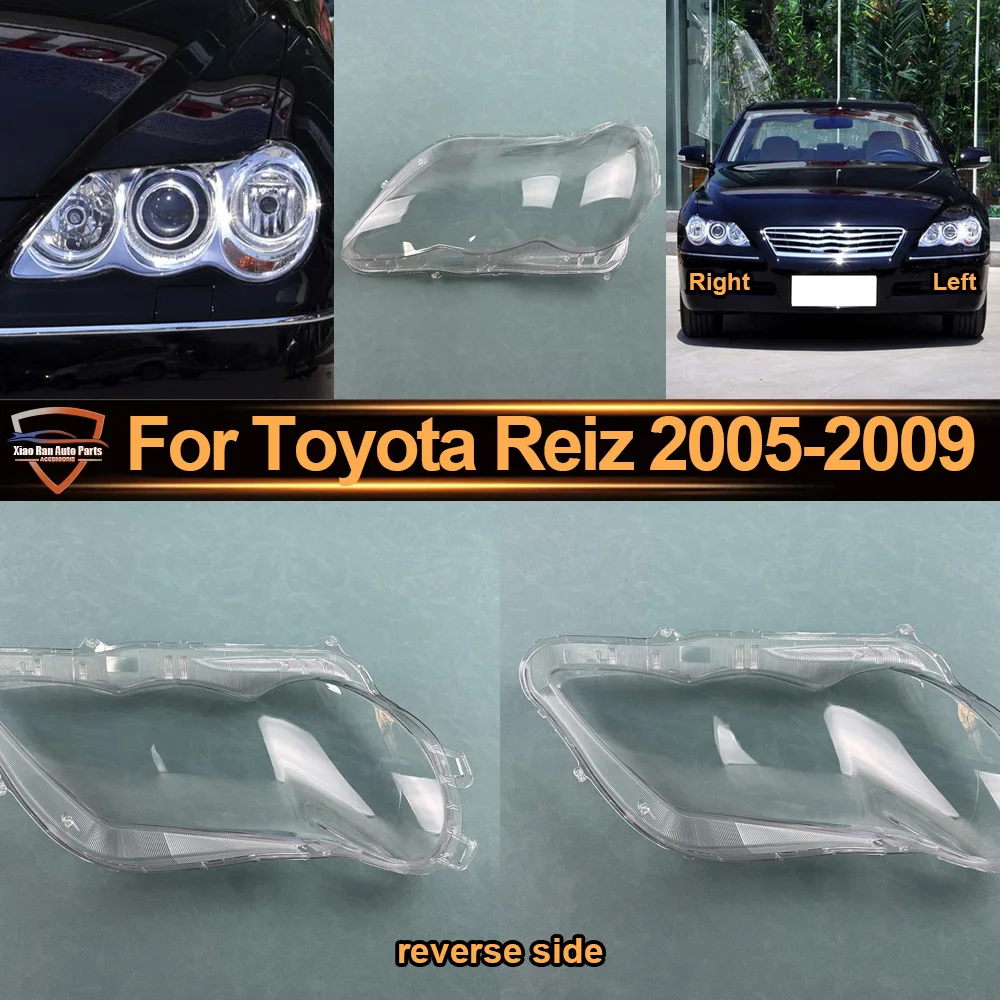 Headlamp Cover Headlight Shell For Toyota 2005 2006 2007--2009 Reiz Transparent Lens Plexiglass Replace Original Lampshade
Headlamp Cover Headlight Shell For Toyota 2005 2006 2007--2009 Reiz Transparent Lens Plexiglass Replace Original Lampshade