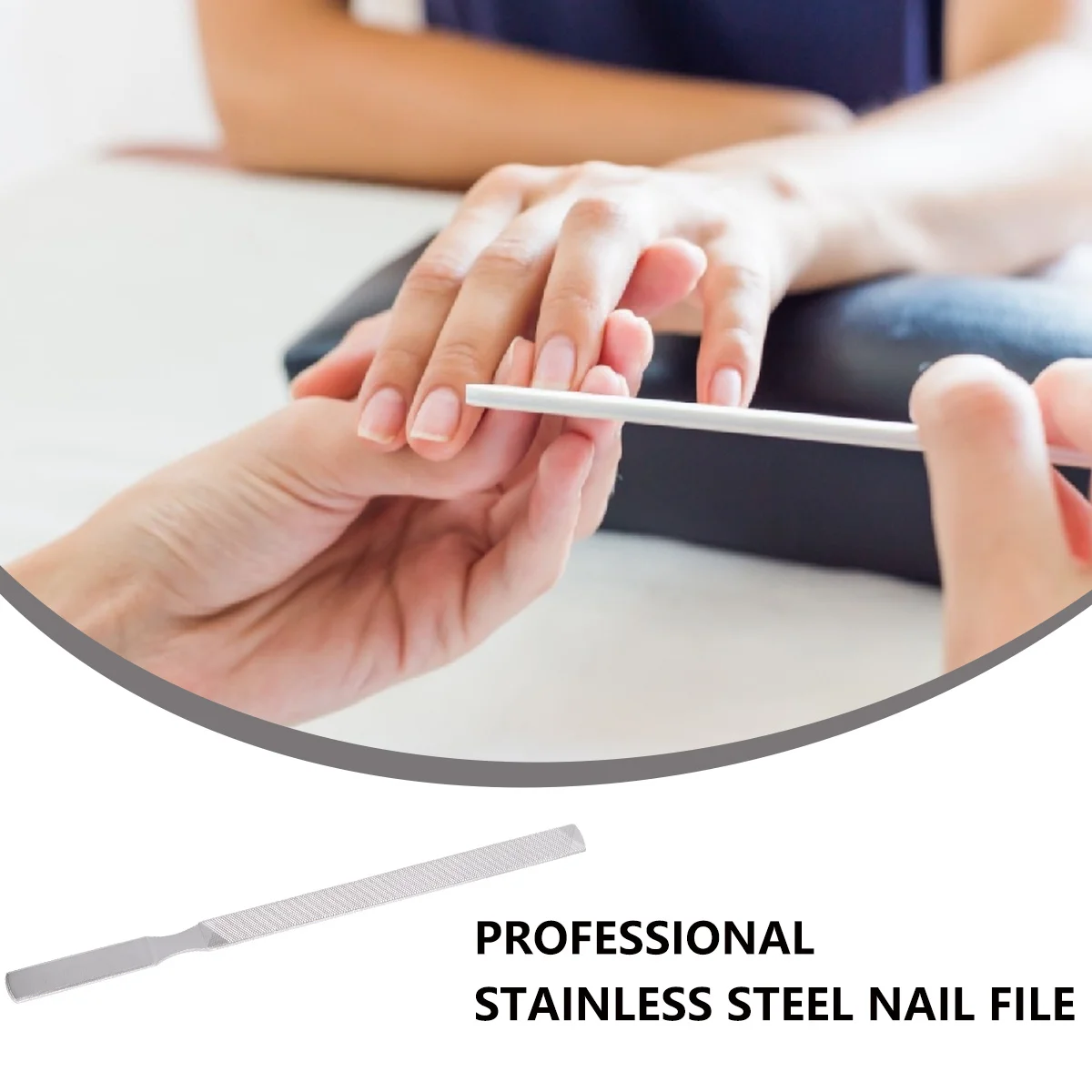 18Cm Stainless Steel Nail Buffer Double Side File for Natural False Nails Manicure Tools Professional Pedicure Nail Care Long
18Cm Stainless Steel Nail Buffer Double Side File for Natural False Nails Manicure Tools Professional Pedicure Nail Care Long