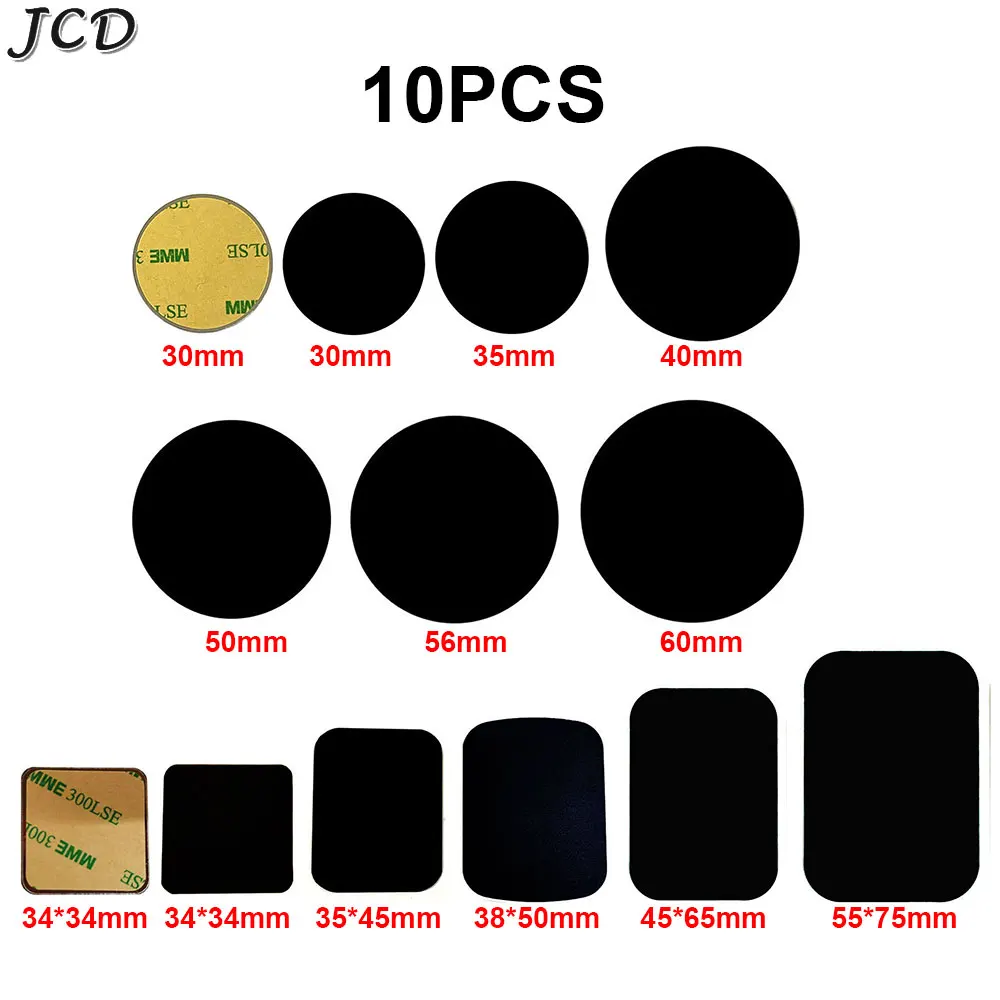 JCD 10pcs Metal Plate Magnet Mobile Stand Universal Replacement With Adhesive For Xiaomi Magnetic Car Mount Phone Holder
JCD 10pcs Metal Plate Magnet Mobile Stand Universal Replacement With Adhesive For Xiaomi Magnetic Car Mount Phone Holder