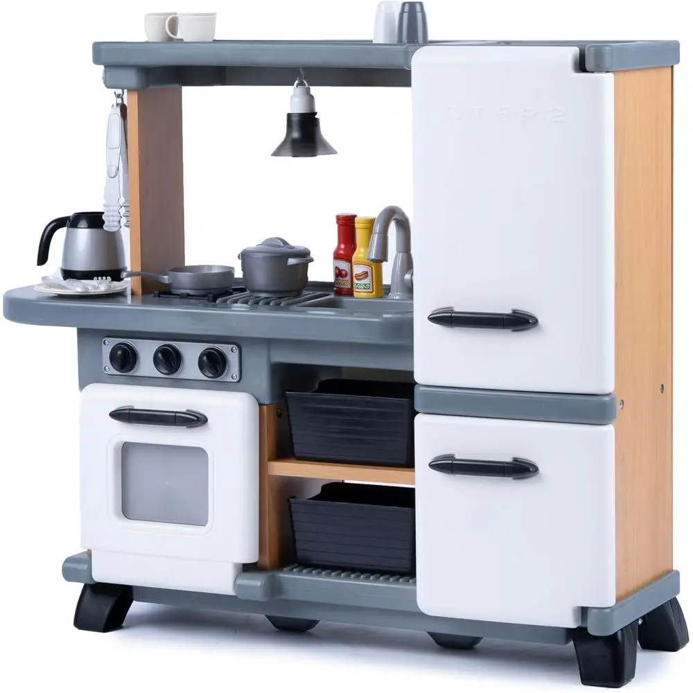 Step2 Harmony Kids Kitchen Playset, Indoor Kitchenette, Interactive Play with Lights and Sounds, Made o Durable Plastic, Include
Step2 Harmony Kids Kitchen Playset, Indoor Kitchenette, Interactive Play with Lights and Sounds, Made o Durable Plastic, Include