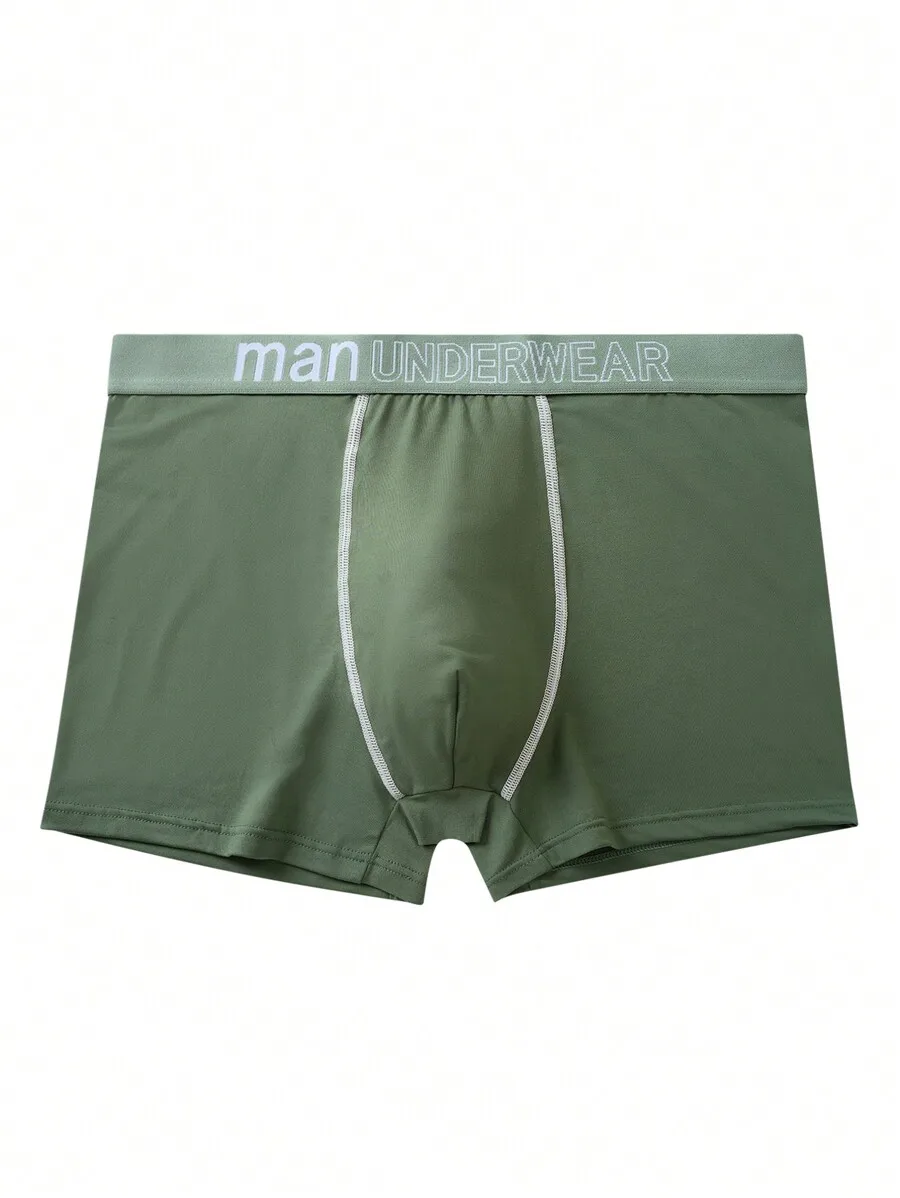 Mens Letter Print Comfortable Boxer Briefs Athletic Underwear
Mens Letter Print Comfortable Boxer Briefs Athletic Underwear