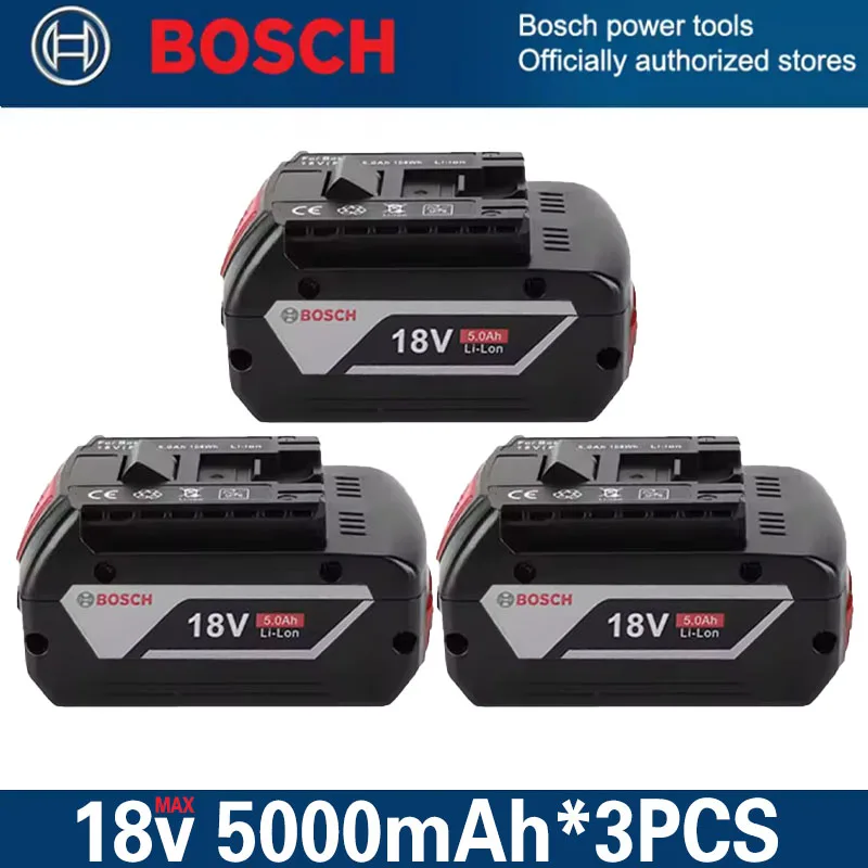 18V 5000mAh Replacement Battery Bosch 18V Professional Systeem Draadloze Tools Bat609 Bat618 Gba18v80 18650 Cell
18V 5000mAh Replacement Battery Bosch 18V Professional Systeem Draadloze Tools Bat609 Bat618 Gba18v80 18650 Cell