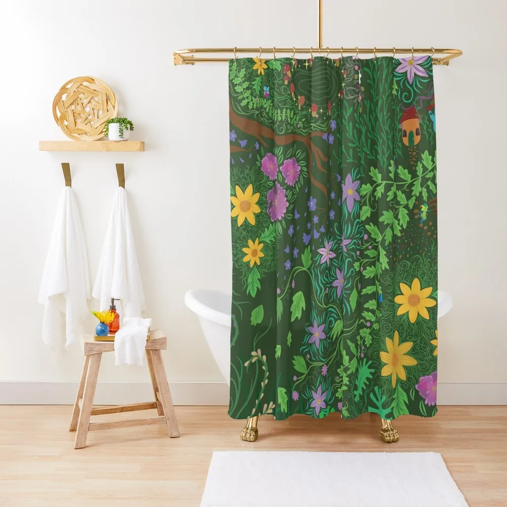Worlds Within Worlds - Fairy Garden Shower Curtain Toilet Accessories Bathroom Cute Shower Bathroom Shower Set Curtain
Worlds Within Worlds - Fairy Garden Shower Curtain Toilet Accessories Bathroom Cute Shower Bathroom Shower Set Curtain