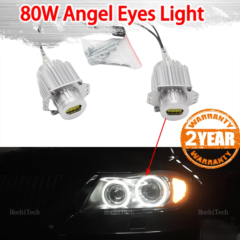 80W LED BMW Angel Eyes Ring Marker Bulbs For BMW E90 E91 3 Series 320 325i 328i 335i Pre LCI 2004-2008
80W LED BMW Angel Eyes Ring Marker Bulbs For BMW E90 E91 3 Series 320 325i 328i 335i Pre LCI 2004-2008