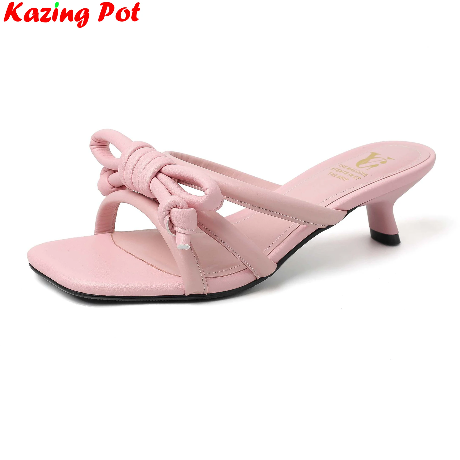 Sheepskin Butterfly-knot Chic Mules Peep Toe Summer Shoes Concise Dating Sandals Slingback Modern Brand Women Outside Slippers
Sheepskin Butterfly-knot Chic Mules Peep Toe Summer Shoes Concise Dating Sandals Slingback Modern Brand Women Outside Slippers