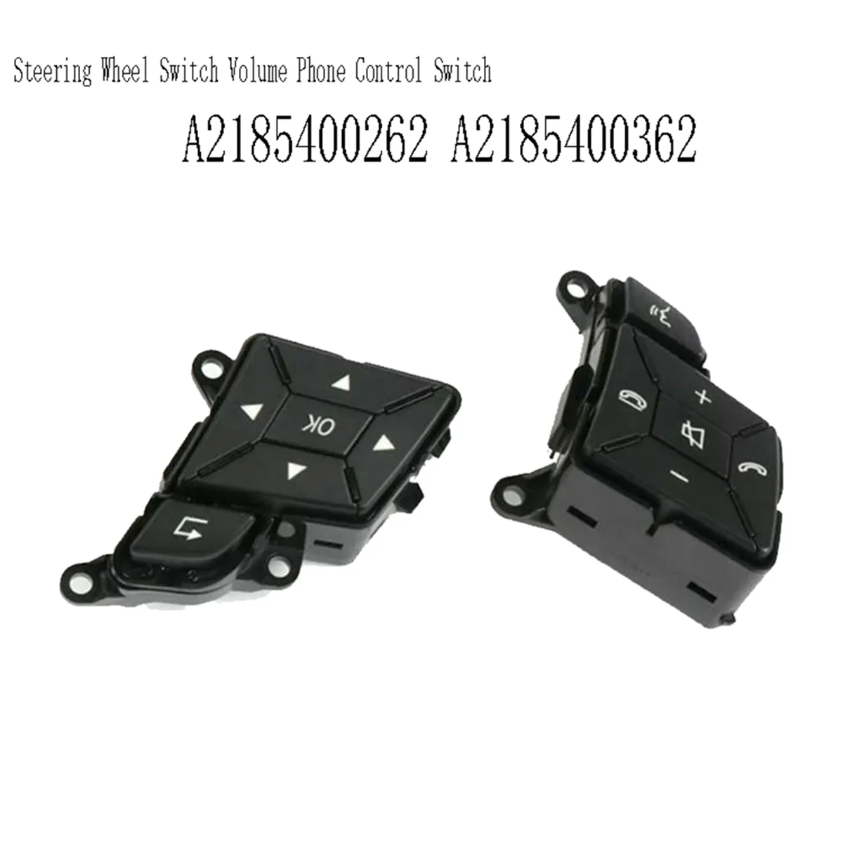 #337X Steering Wheel Switch Volume Phone Control Switch for Mercedes Black (Black)
#337X Steering Wheel Switch Volume Phone Control Switch for Mercedes Black (Black)