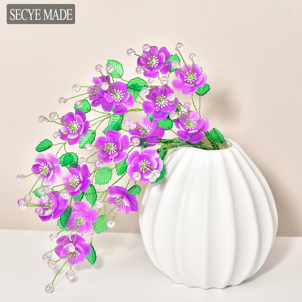 DIY Table Flowers Craft Garland Bridal Decoration Purple Artificial Flower Crystal Acrylic Decorative Artificial Bouquet K45Z
DIY Table Flowers Craft Garland Bridal Decoration Purple Artificial Flower Crystal Acrylic Decorative Artificial Bouquet K45Z
