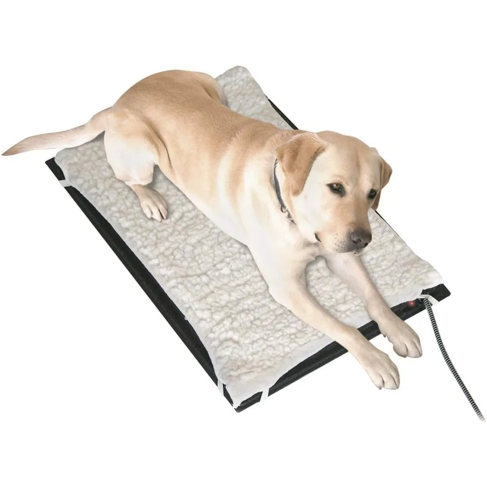 Farm Innovators HM-80M 17 x 24 Inch Plastic Heated Pet Mat with Fleece Cover and Heavy Duty Anti Chew Cord Protector for Dogs, C
Farm Innovators HM-80M 17 x 24 Inch Plastic Heated Pet Mat with Fleece Cover and Heavy Duty Anti Chew Cord Protector for Dogs, C