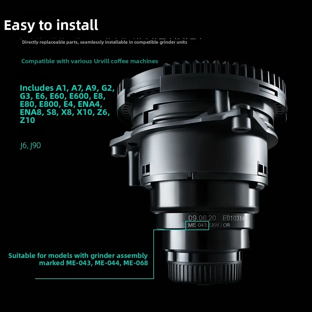 1PCS 48MM Stainless Steel Precision Fit Conical Burr Grinder Replacement Compatible With For Aroma Plus For Coffee Machines
1PCS 48MM Stainless Steel Precision Fit Conical Burr Grinder Replacement Compatible With For Aroma Plus For Coffee Machines