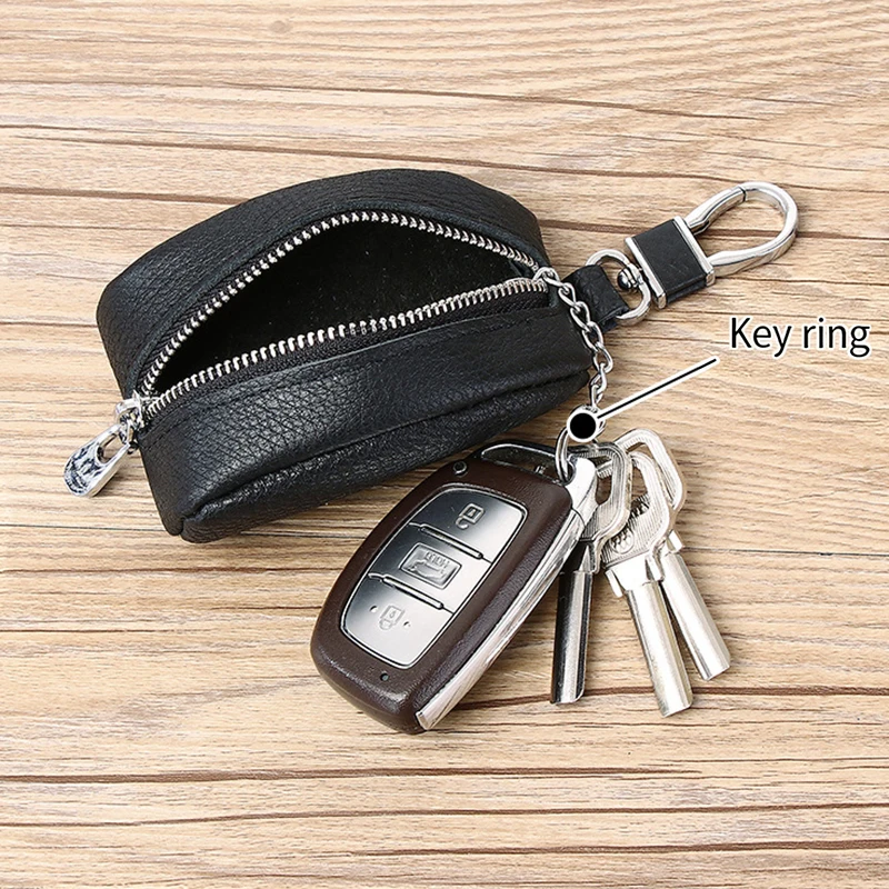 Genuine Leather Car Key Bag | Portable Zipper Key Pouch | Durable Universal Car Key Cover for Men & Women
Genuine Leather Car Key Bag | Portable Zipper Key Pouch | Durable Universal Car Key Cover for Men & Women
