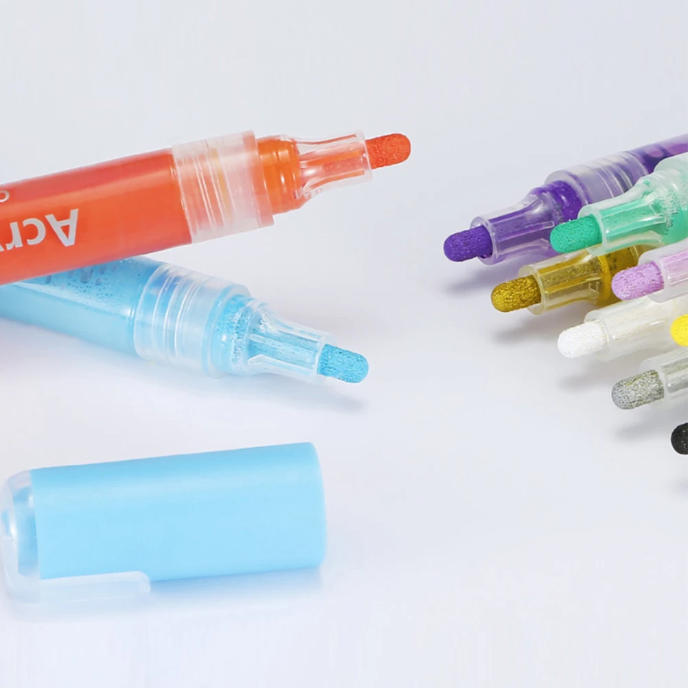 12 Pcs Painted Marker Pen Scrapbook Markers for Home Drawing Pens Watercolor Pp Creative Student DIY
12 Pcs Painted Marker Pen Scrapbook Markers for Home Drawing Pens Watercolor Pp Creative Student DIY