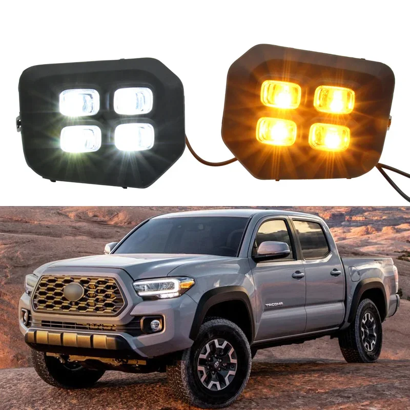 Daytime running lights For Toyota Tacoma 2016 - 2019 2020 Drl with turn signals for cars auto fog lights headlights Fso flashes
Daytime running lights For Toyota Tacoma 2016 - 2019 2020 Drl with turn signals for cars auto fog lights headlights Fso flashes