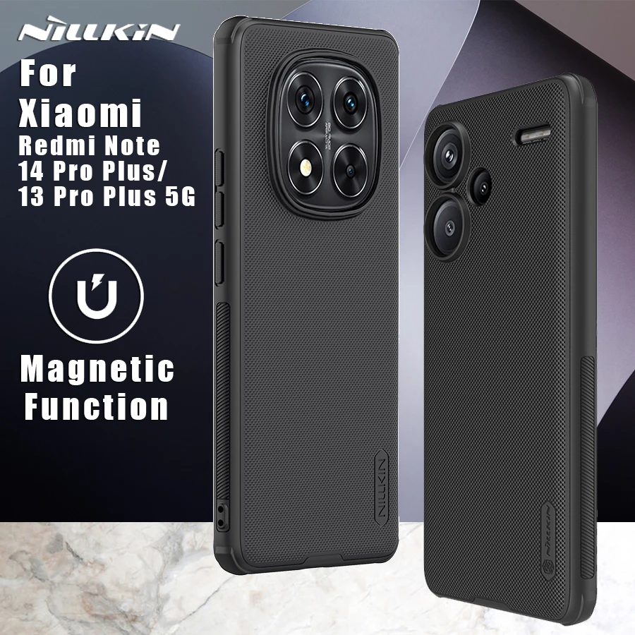 Nillkin for Xiaomi Redmi Note 14 Pro Plus 5G / 13 Pro Plus 5G Case Magnetic Frosted Pro 360 PC TPU Matte PC TPU full Back Cover
Nillkin for Xiaomi Redmi Note 14 Pro Plus 5G / 13 Pro Plus 5G Case Magnetic Frosted Pro 360 PC TPU Matte PC TPU full Back Cover