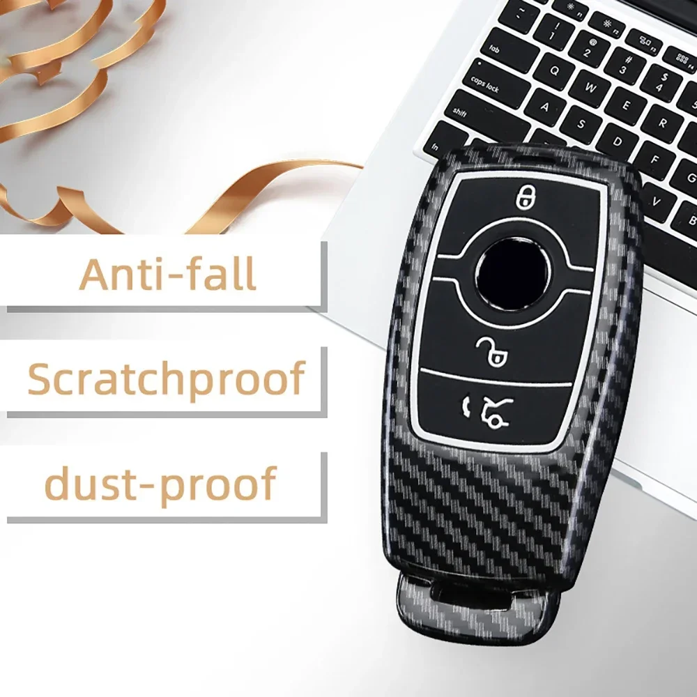 Carbon Fiber Car Remote Key Case Bag For Mercedes Benz G S E C A Class GLC CLE CLA X167 W222 W213 W205 W177 AMG accessories
Carbon Fiber Car Remote Key Case Bag For Mercedes Benz G S E C A Class GLC CLE CLA X167 W222 W213 W205 W177 AMG accessories