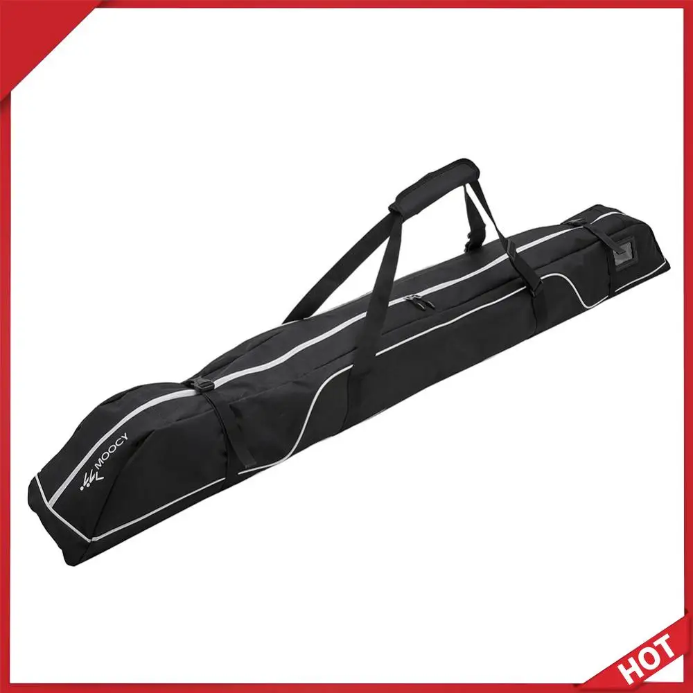 172cm Ski Travel Bag Adjustable Ski and Snowboard Equipment Travel Bag Handle Accessories for Snowboard Goggles Gloves
172cm Ski Travel Bag Adjustable Ski and Snowboard Equipment Travel Bag Handle Accessories for Snowboard Goggles Gloves