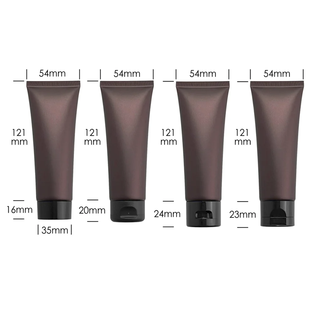 80g 80ml Matte Brown Soft Tube Cosmetic Emulsion Body Lotion Cream Travel Refillable Container Empty Squeeze Bottle
80g 80ml Matte Brown Soft Tube Cosmetic Emulsion Body Lotion Cream Travel Refillable Container Empty Squeeze Bottle