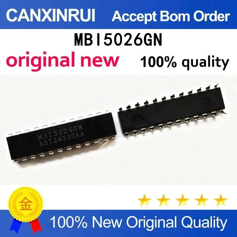 (5-100 pieces)MBI5026GN MB15026GN direct insertion DIP-24 constant current LED driver chip IC
(5-100 pieces)MBI5026GN MB15026GN direct insertion DIP-24 constant current LED driver chip IC