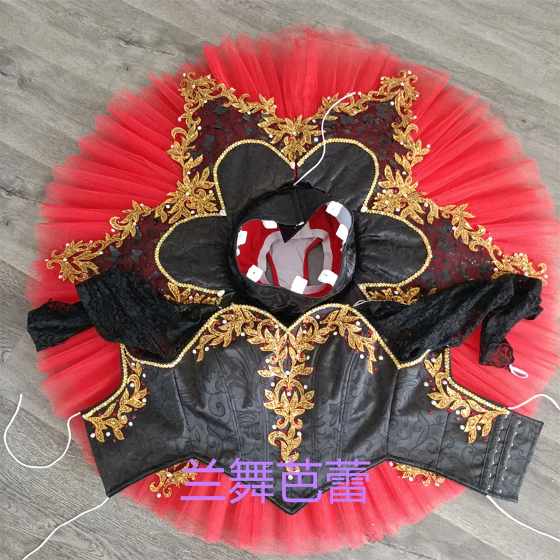 Professional New Design 2 Pieces Women Adult Girls Red Black Ballet Dance Competition Performance Wear Tutu Dress Costumes
Professional New Design 2 Pieces Women Adult Girls Red Black Ballet Dance Competition Performance Wear Tutu Dress Costumes